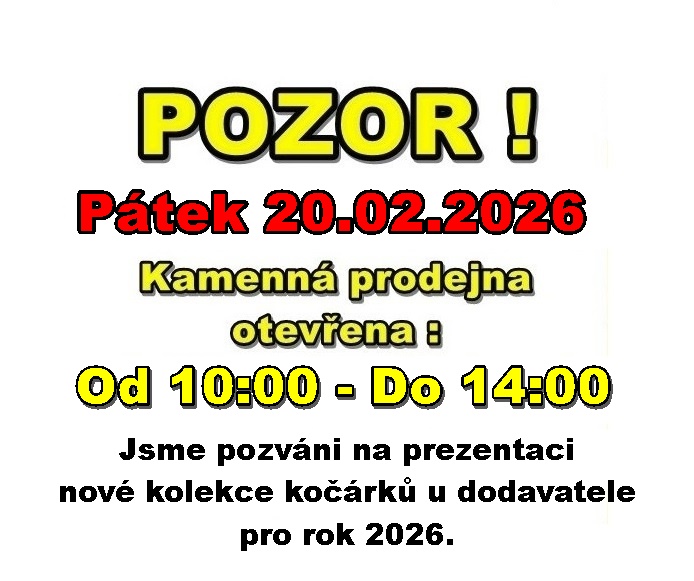 prezentace kočárku 2026